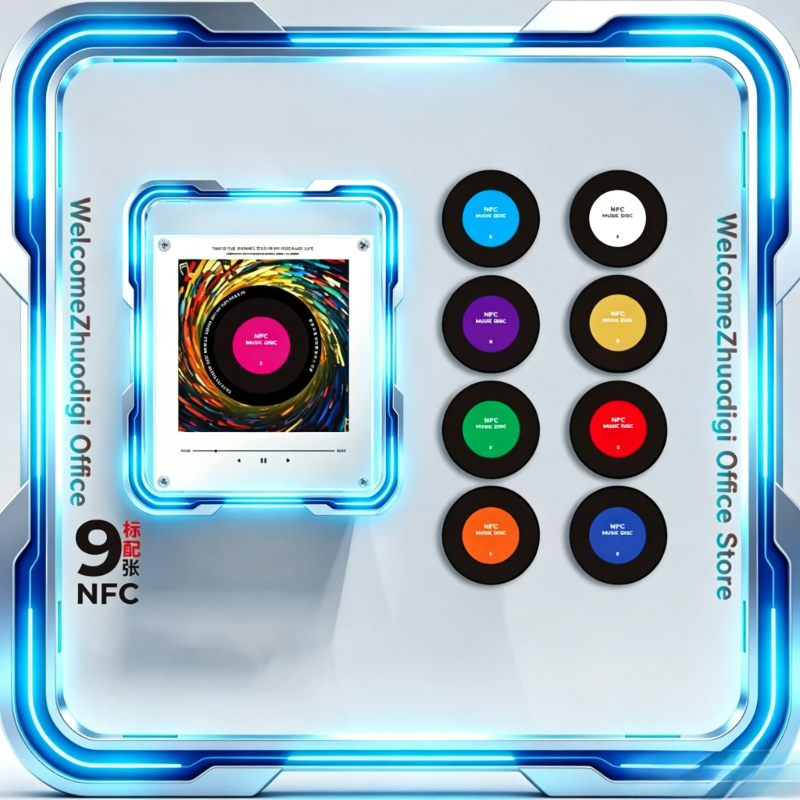 Audio Music Songs - NFC Sensing Song Player Night Light