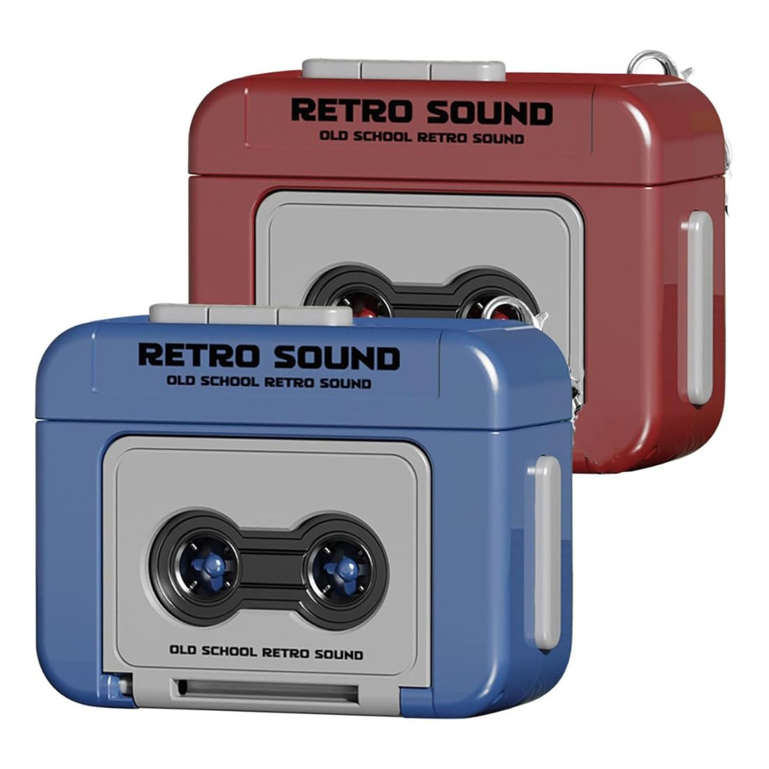 Audio Music Recorder - Retro Cassette Tape Recorder Keychain 15-Second