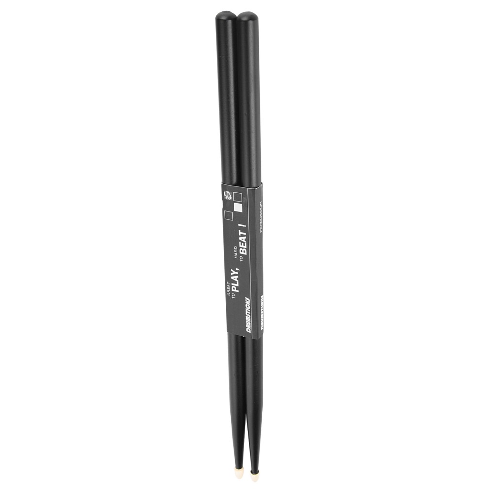 Drum Stick 5A - ​5A Drum Sticks Black /Red Maple