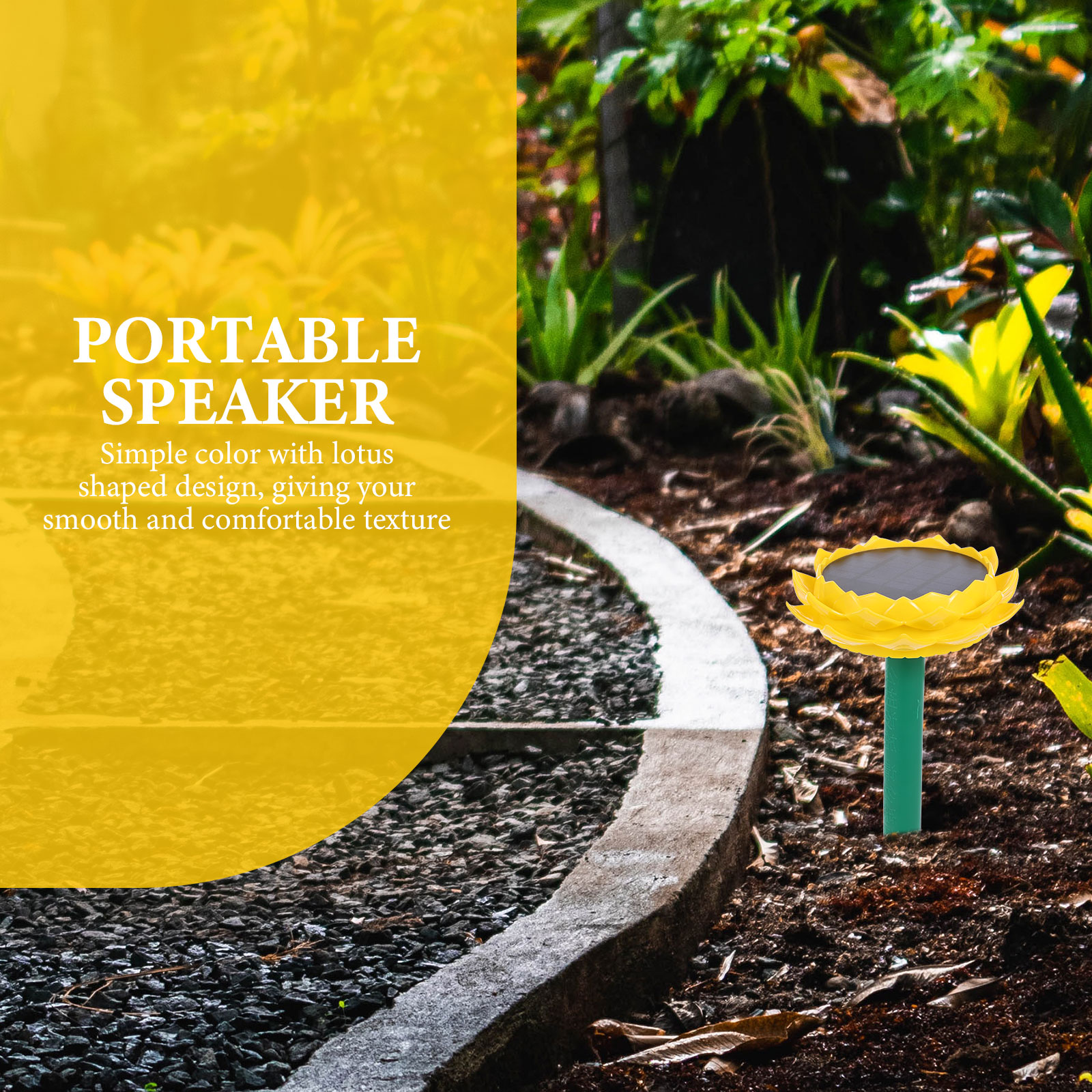 Solar Powered Waterproof Outdo - Audio Music Songs review and price