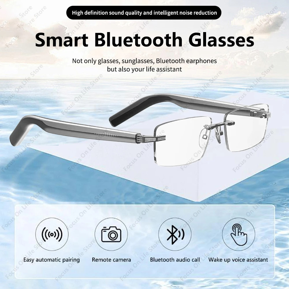 Smart Bluetooth Glasses Wirele - Audio Music Voice review and price