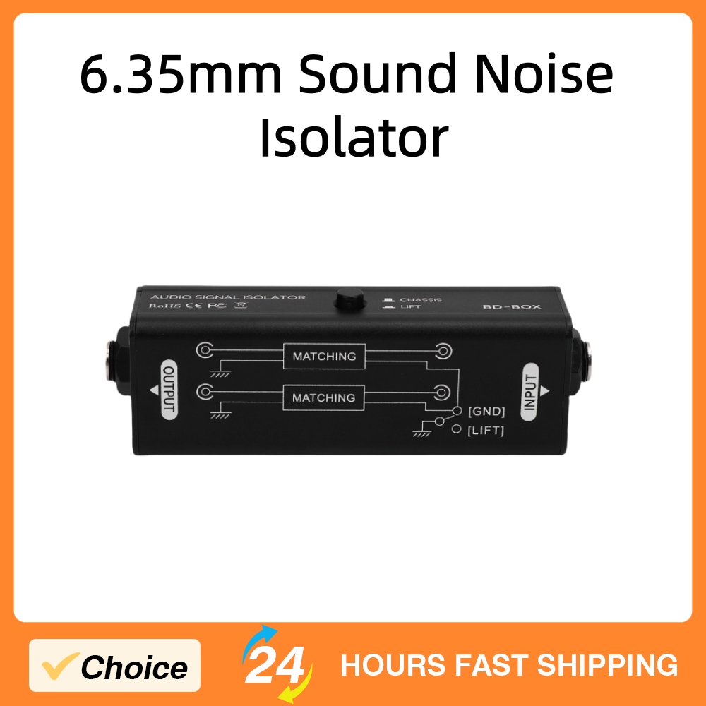 6.35mm Hum Eliminator Audio Si - Audio Musically review and price