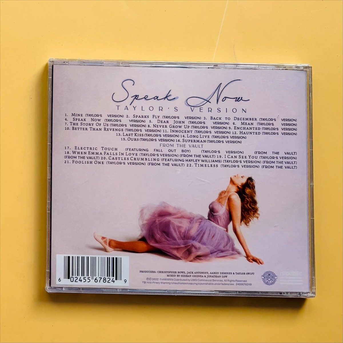 Speak Now (Taylor's Version) 2 - Audio Musically review and price