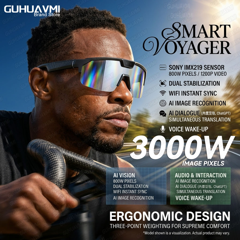 Photochromic Smart Glasses 120 - Audio Music Voice review and price