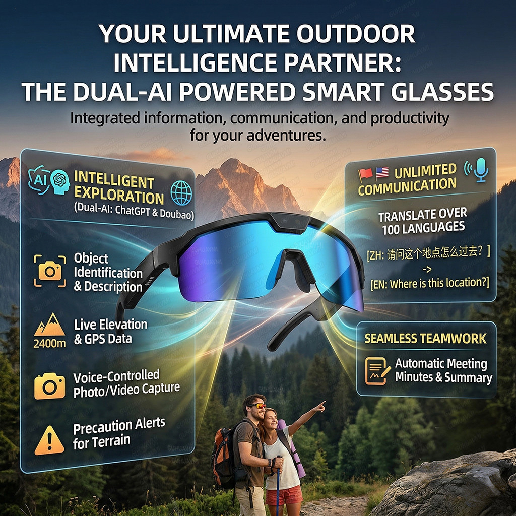 Photochromic Smart Glasses 120 - Audio Music Voice review and price