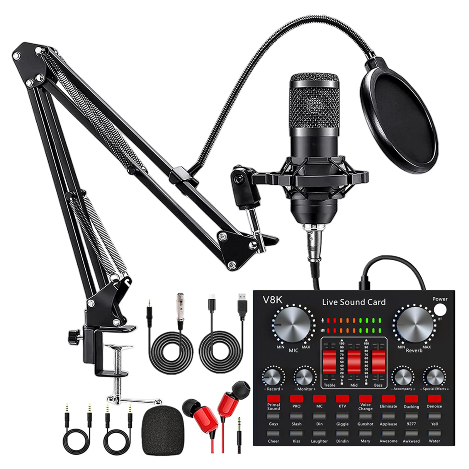 All-in-One Recording Equipment - Audio Music Voice Changer review and price