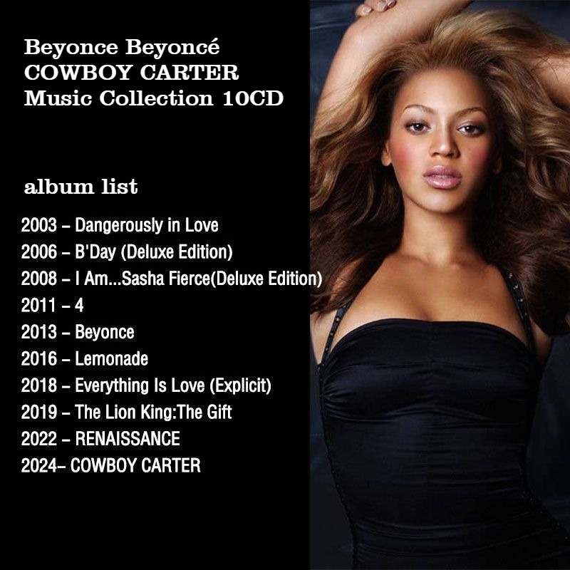 Beyonce 10CD Music Album Colle - Audio Musically review and price