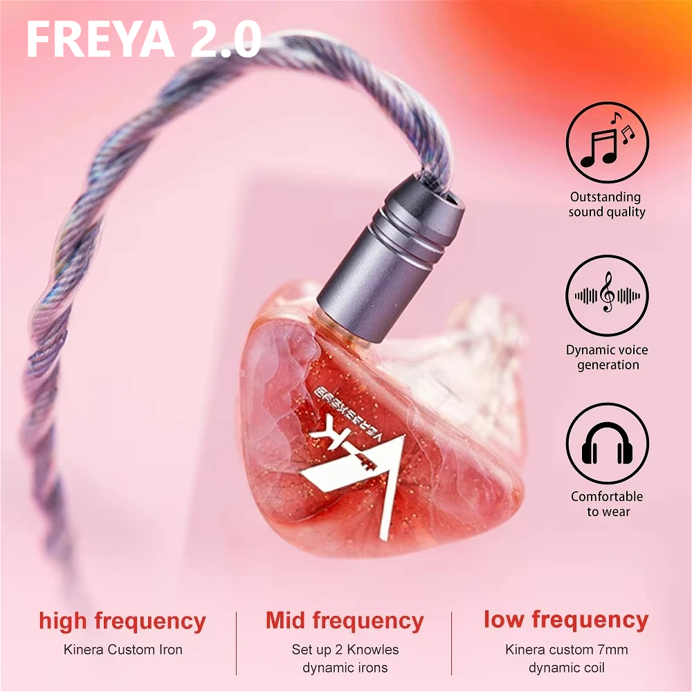 Kinera Freya 2.0 1DD+3 Knowles - Audio Music Technology review and price