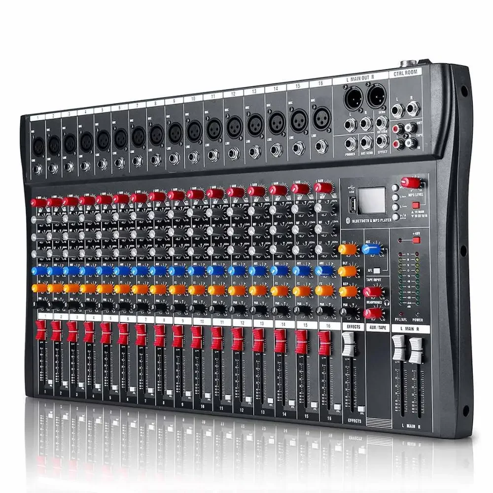 16 Channel Audio Mixer 6 Music - Audio Music Effect review and price