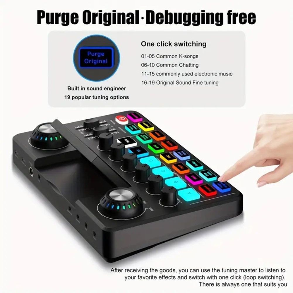 A20I Audio Mixer, Live Sound C - Audio Music Voice Changer review and price