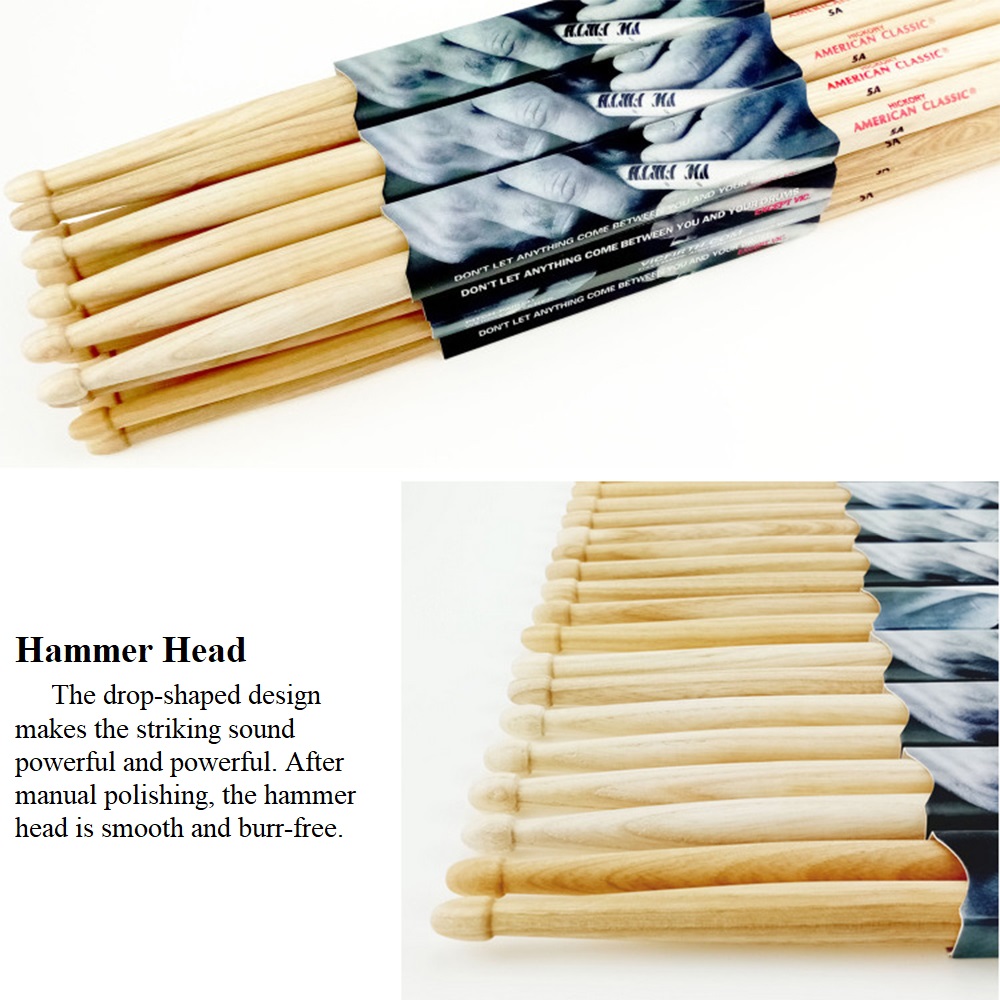 1 Pair Walnut Drumsticks 5A/ 7 - Drum Stick 5A review and price