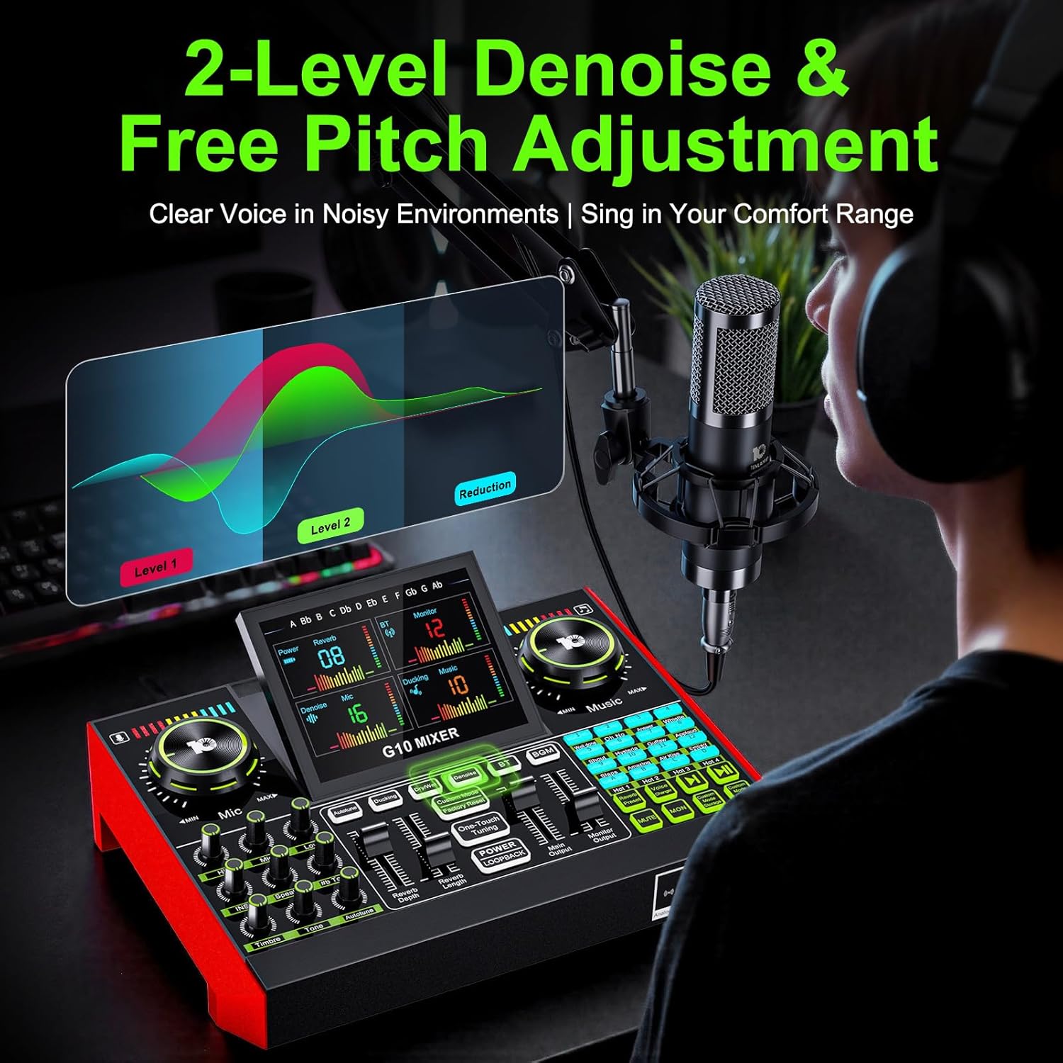B1/G1X Four-Effect Home Audio  - Audio Music Effect review and price