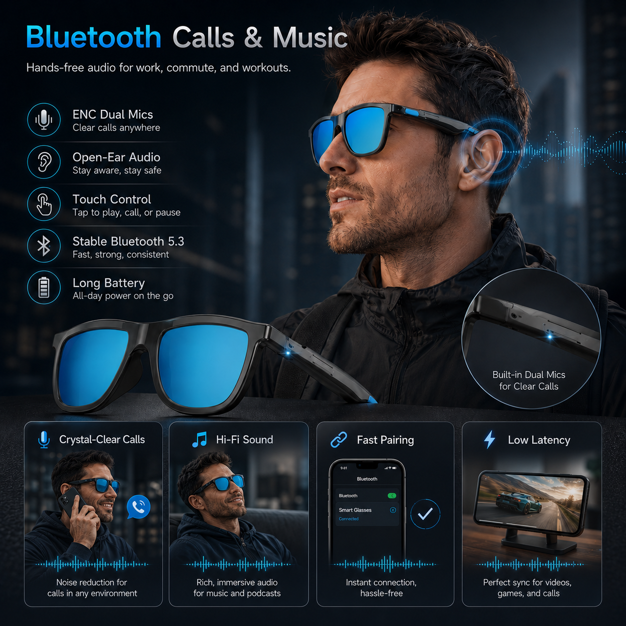 New Touch-Color Change Smart A - Audio Music Voice review and price