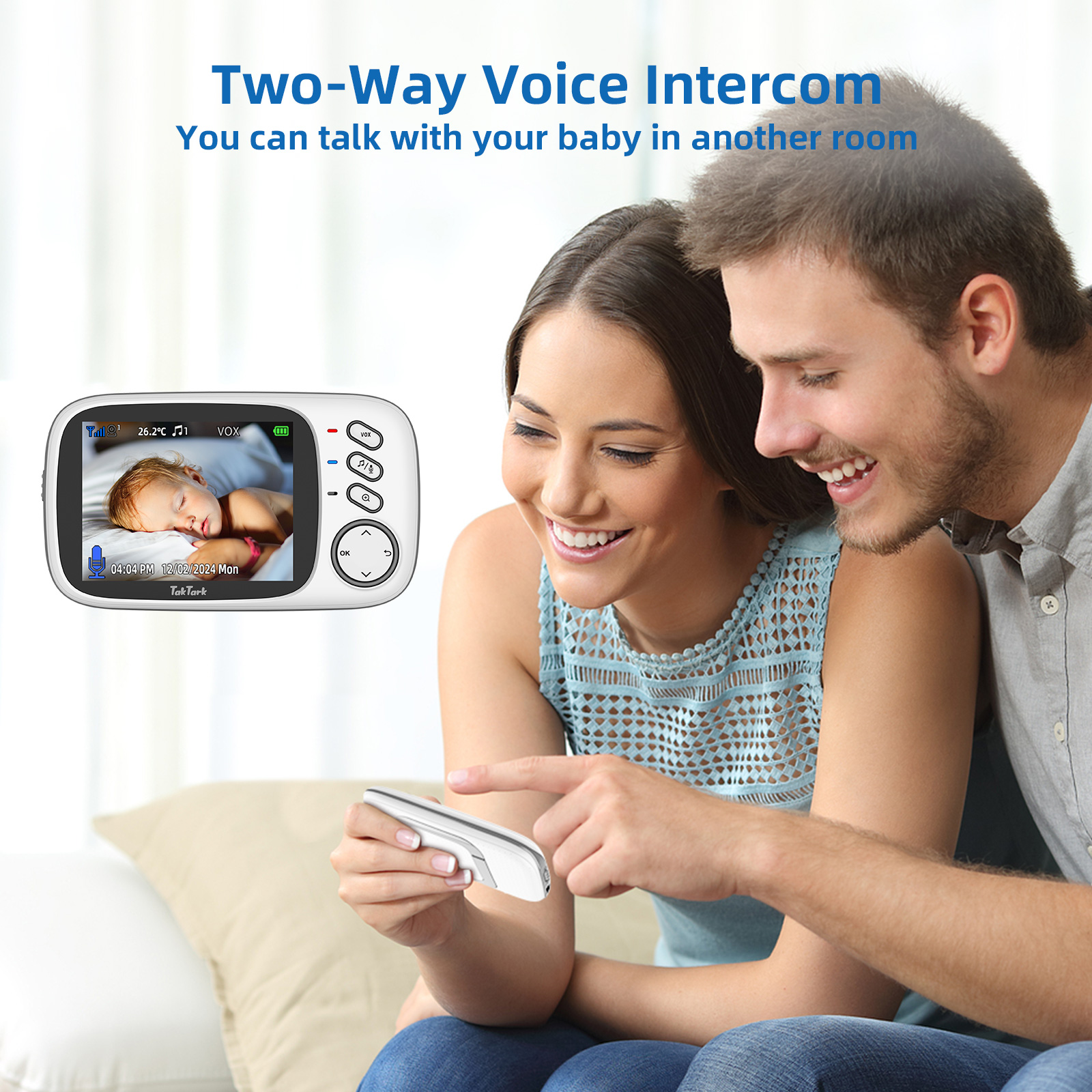 TakTark 3.2 Inch Wireless Vide - Audio Music Effect review and price