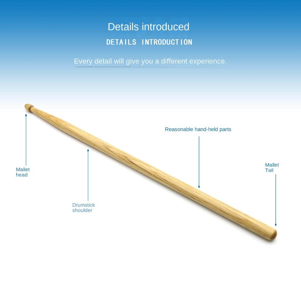 Classic 5A/7A Drum Sticks Wood - Drum Stick 5A review and price