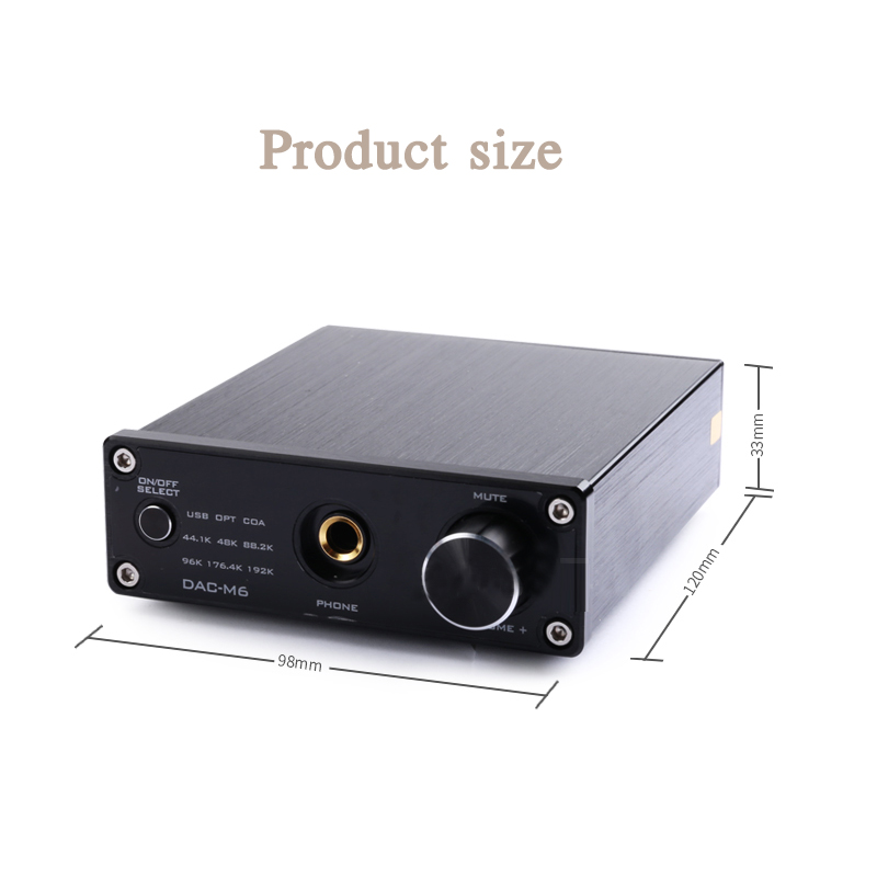 HIFI decoder audio converter D - Headphone Amplifier Dac review and price