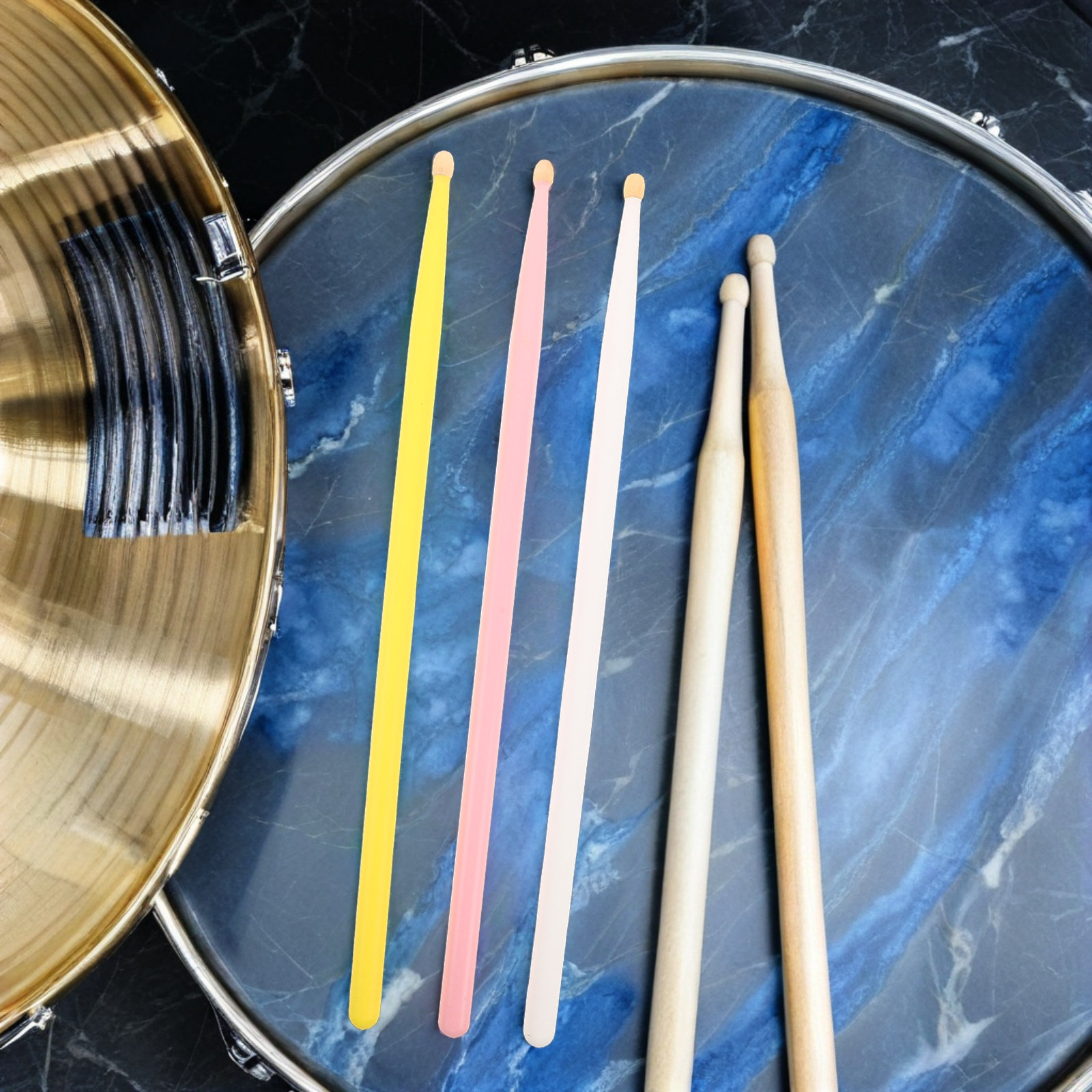3Pairs Colored Drumsticks Mapl - Drum Stick 5A review and price