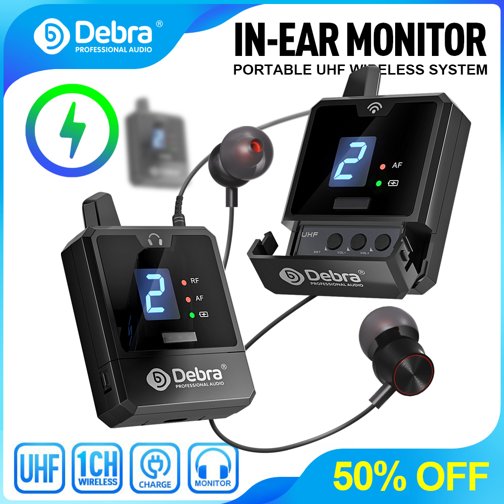 Debra UHF IEM Wireless In-Ear  - Audio Music Recorder review and price