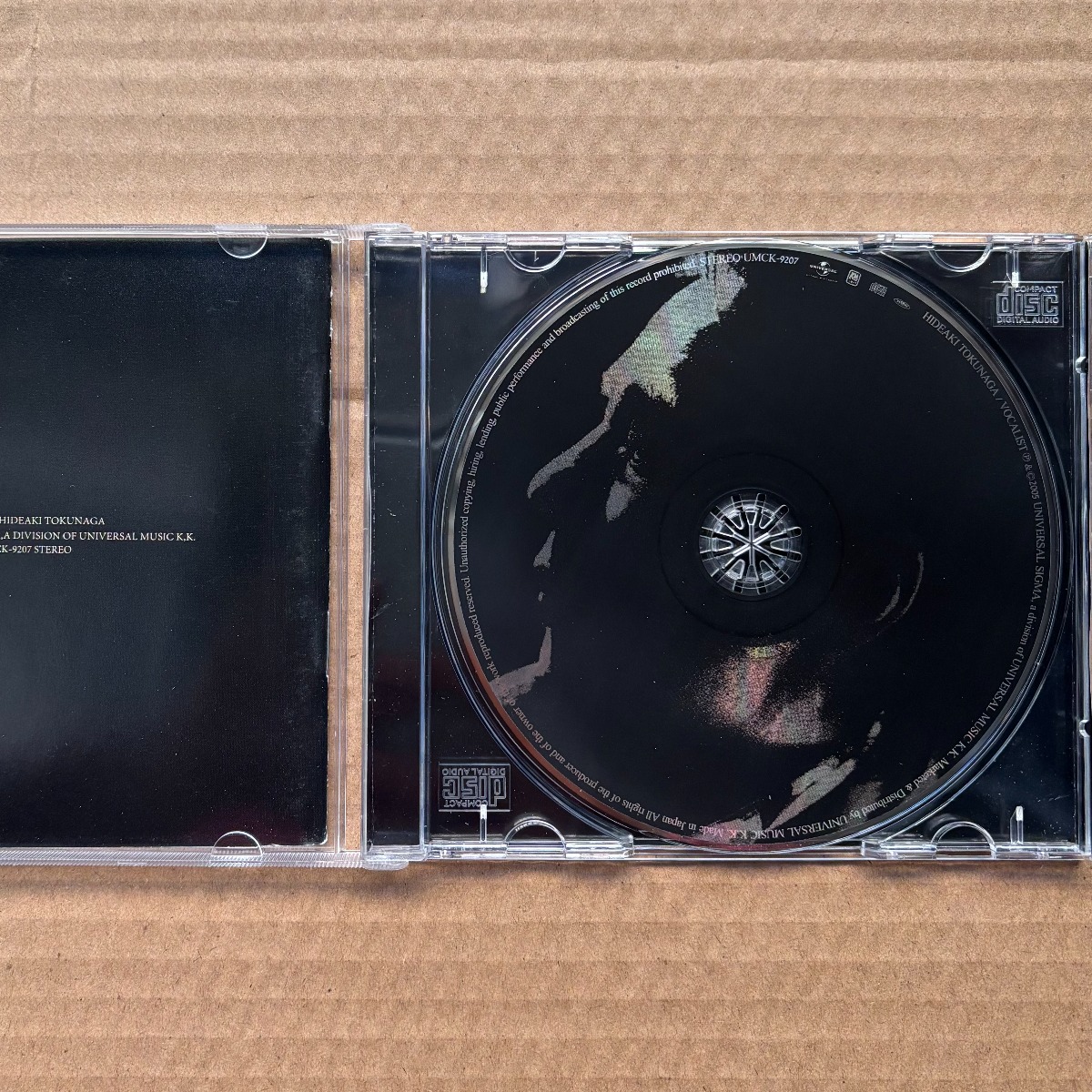 Hideaki Tokunaga VOCALIST Japa - Audio Musically review and price