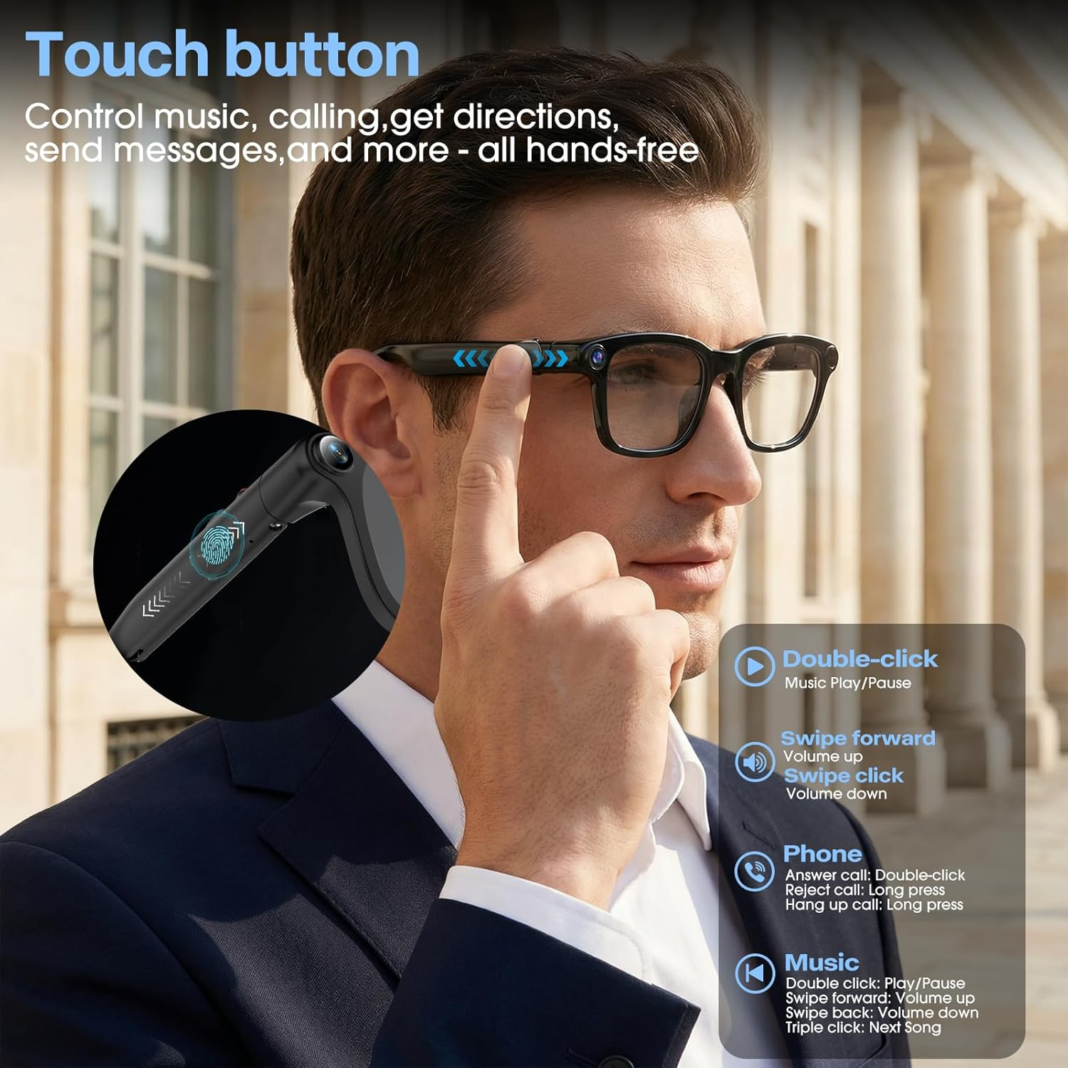 2026 New HD Smart Audio Glasse - Audio Music Voice review and price