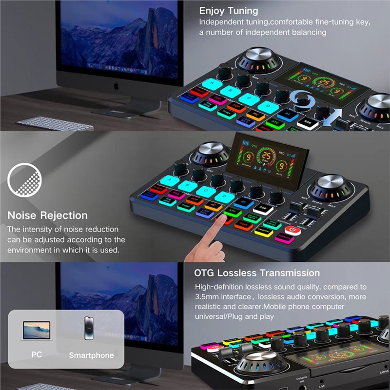 ABLB-Audio Mixer, Live Sound C - Audio Music Voice Changer review and price