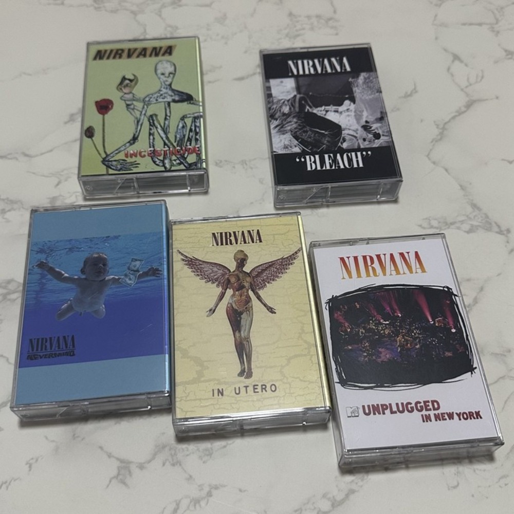 Nirvana Cassette Tape Rock Eng - Audio Music Songs review and price