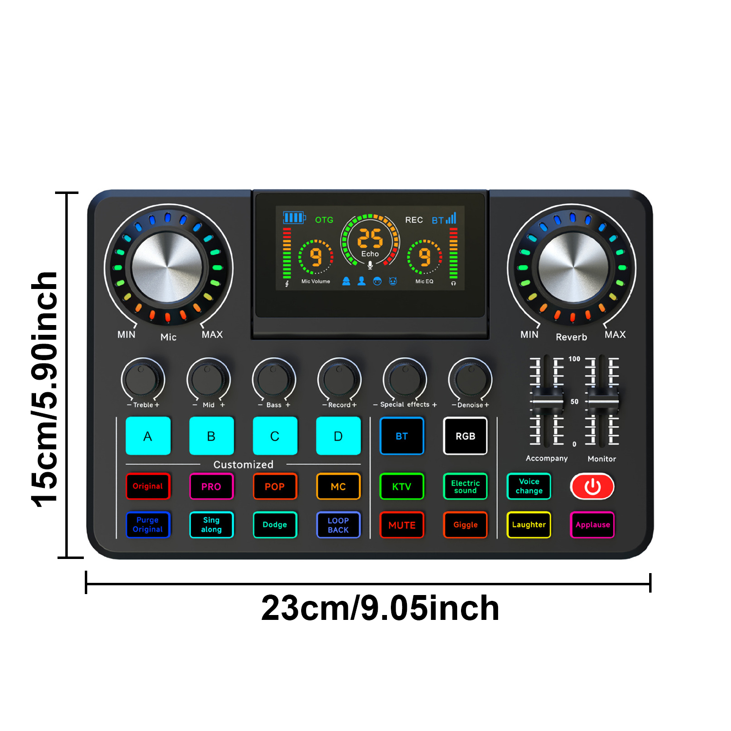 Audio Mixer, Live Sound Card w - Audio Music Voice Changer review and price