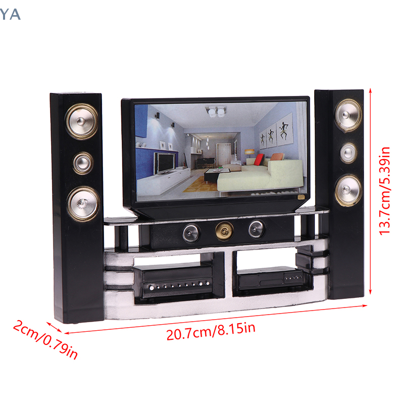 [L]1/12 Dollhouse Mini TV Audi - Audio House Music review and price