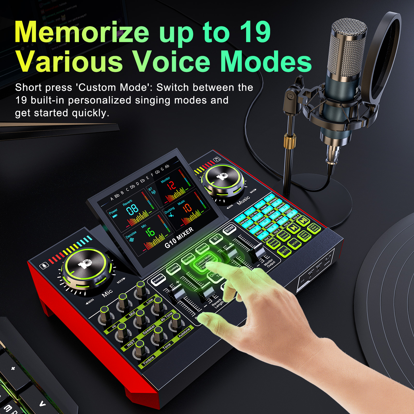 Tenlamp Voice Changer, Denoise - Audio Music Voice Changer review and price