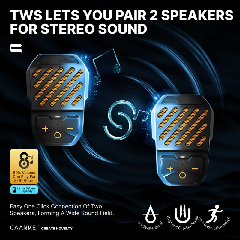 Magnetic TWS Bluetooth Speaker - Audio Online Music Player review and price